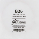 GHS Singola acustica Phosphor Bronze 026 Corda singola per chitarra acustica