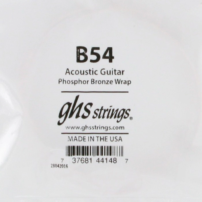 GHS Singola acustica Phosphor Bronze 054 Corda singola per chitarra acustica