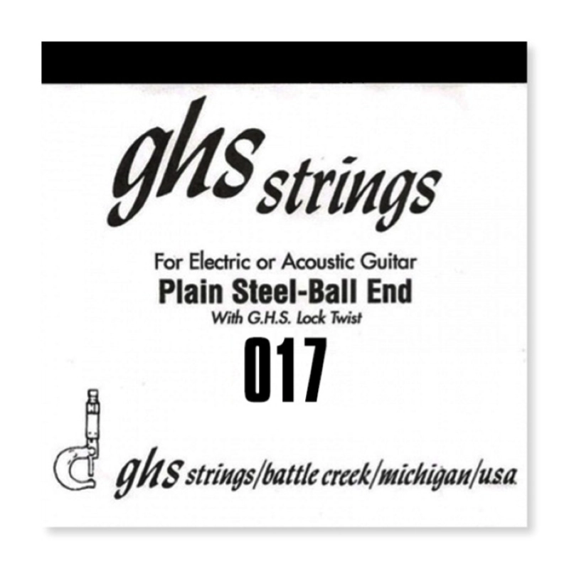 GHS Singola acustica/elettrica 017 Corda singola per chitarra acustica/elettrica