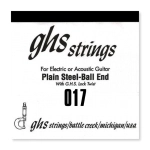 GHS Singola acustica/elettrica 017 Corda singola per chitarra acustica/elettrica