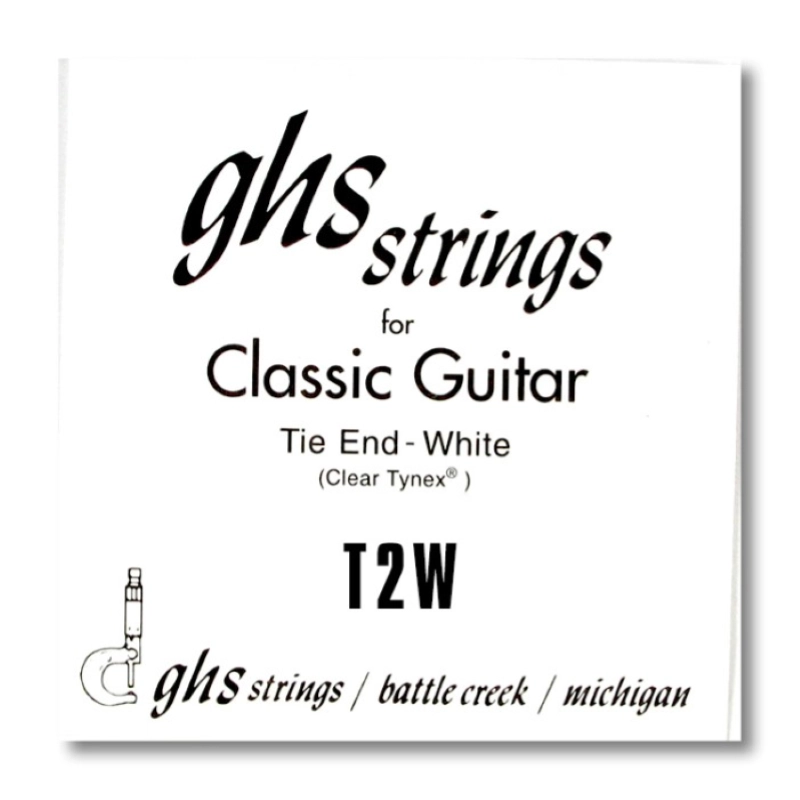 GHS Singola classica nylon trasparente B-2nd Corda singola per chitarra classica