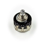 G&L Pot 1MegC Short Split-Shaft Tribute Potenziometro Mighty Might 1MegC 1 Meg Reverse Audio Taper Short Split