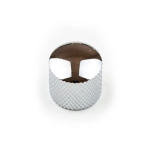 G&L Manopola metallo cromata Pot Split-Shaft KNOB KNURLED BASS SPLIT