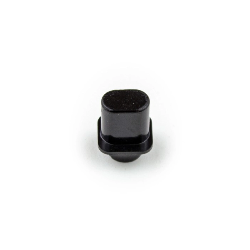 G&L Manopola a cappello in plastica nera per selettore KNOB SELECTOR SWITCH TOP HAT SHAPE BLACK