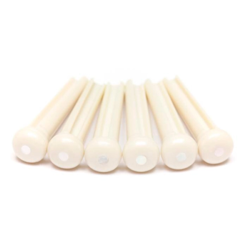 GraphTech Piroli Traditional White/Mother of Pearl Dot 2mm 6 Piroli in Tusq