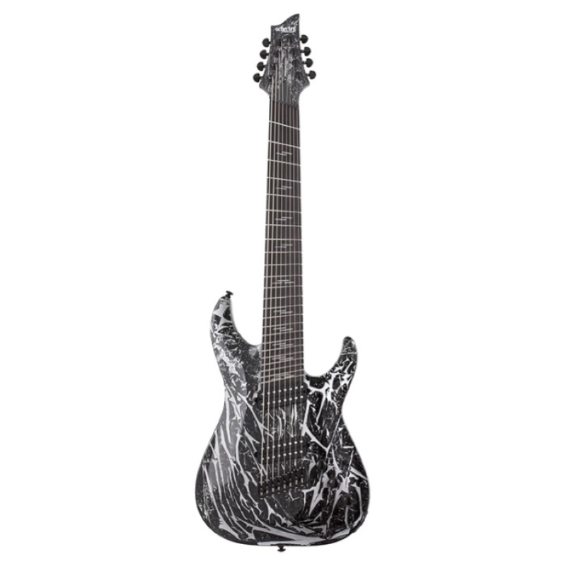 Schecter C-8 MS SILVER MOUNTAIN-SVM C