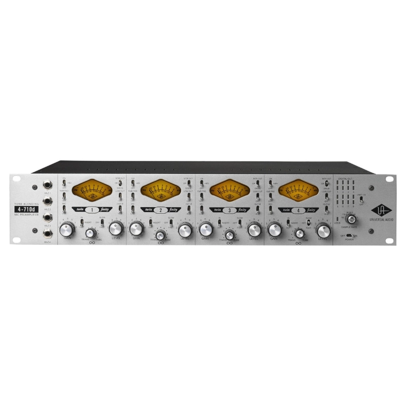 Universal Audio 4-710D Preamplificatore Microfonico a 4 Canali