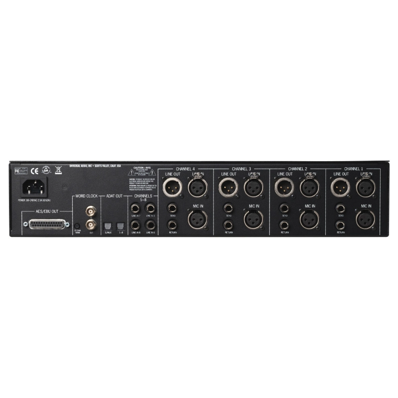 Universal Audio 4-710D Preamplificatore Microfonico a 4 Canali