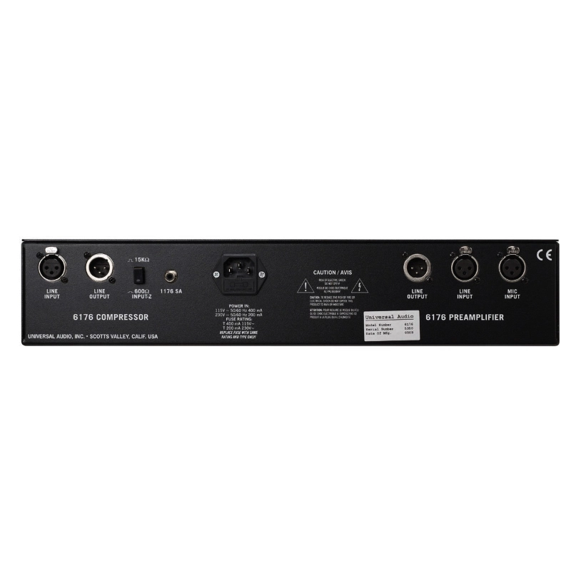 Universal Audio 6176 Channel Strip Preeamplificatore e Compressore Valvolare Microfonico