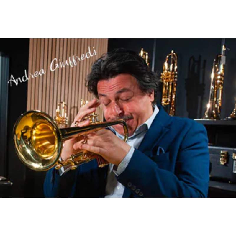 Carol Brass Andrea Giuffredi All-around Signature Model Tromba in Sib Laccata Reverse