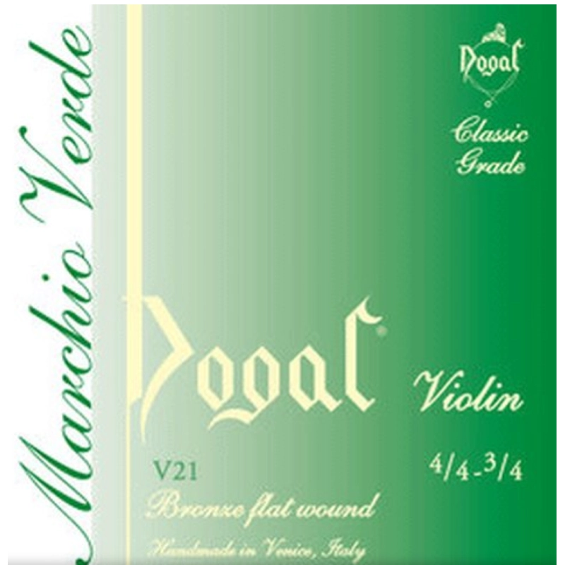 Dogal V211 Corda MI Violino Marchio Verde 4/4 - 3/4