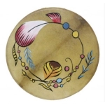 TAMBURO SHAMANO SGD1 GOAT SKIN PAINTED 16"