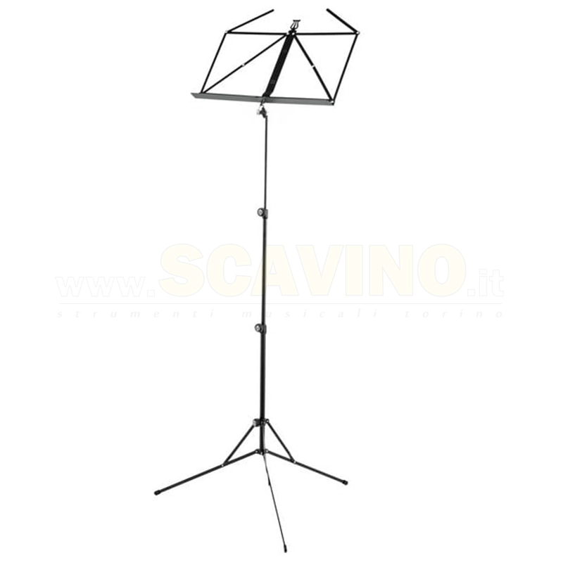 K&M 10100-013-55 Leggio Nero Pieghevole