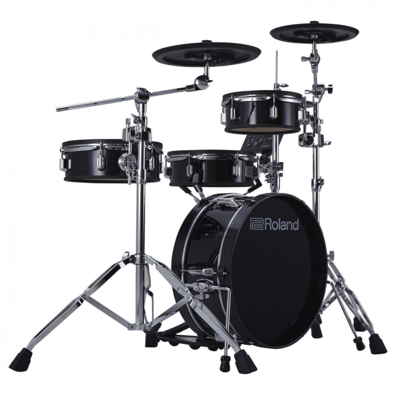 Roland VAD103 V-Drum Set Batteria Elettronica con Fusti in Legno Modulo Sonoro e Pad Piatto
