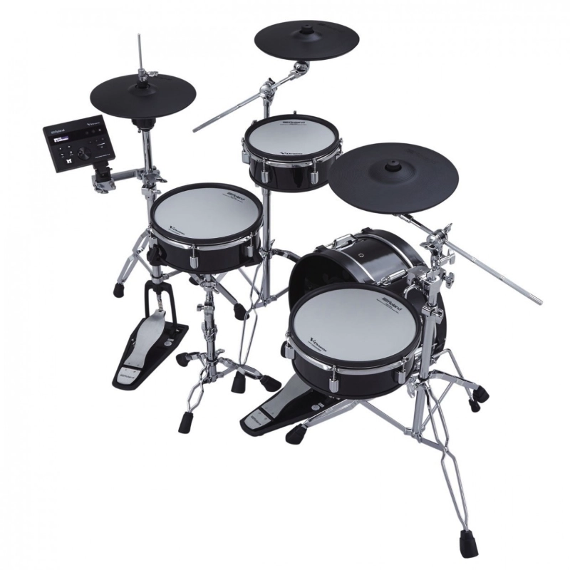 Roland VAD103 V-Drum Set Batteria Elettronica con Fusti in Legno Modulo Sonoro e Pad Piatto