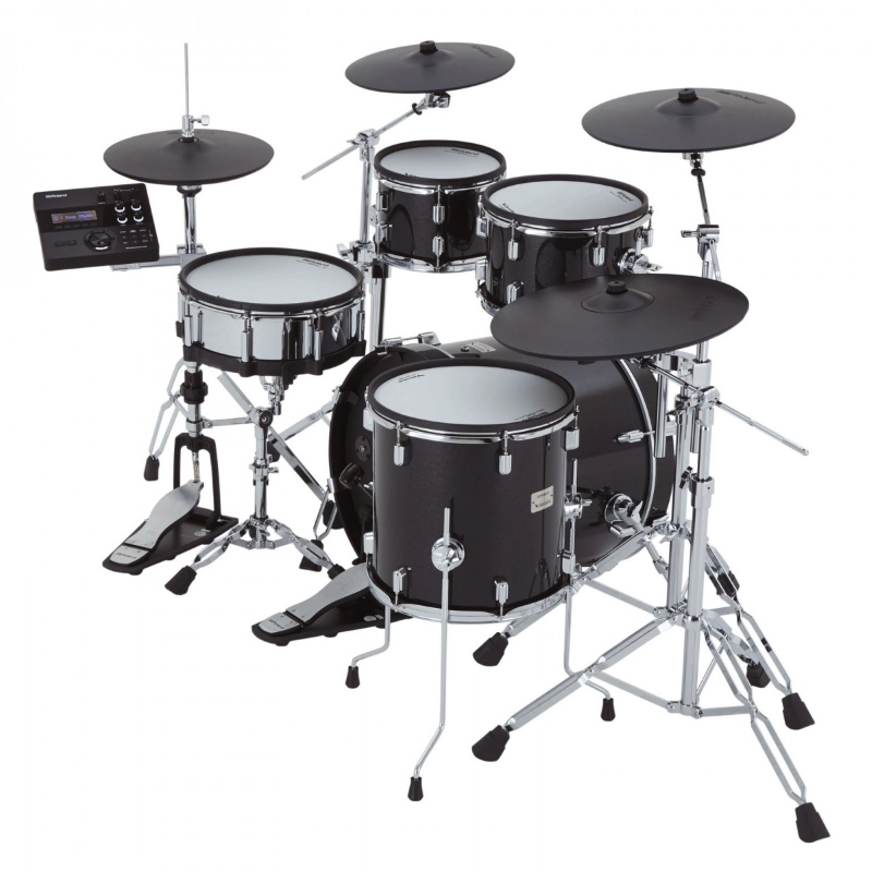 Roland VAD507 Kit Batteria Elettronica 5 Pezzi con Fusti in Legno Midnight Sparkle