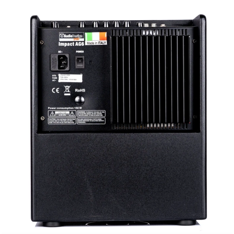 Audio Design Impact AG6 Amplificatore per Chitarra Acustica a Batteria