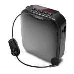 Audio design PA W-WL Amplificatore per Voce con microfono e filo wireless