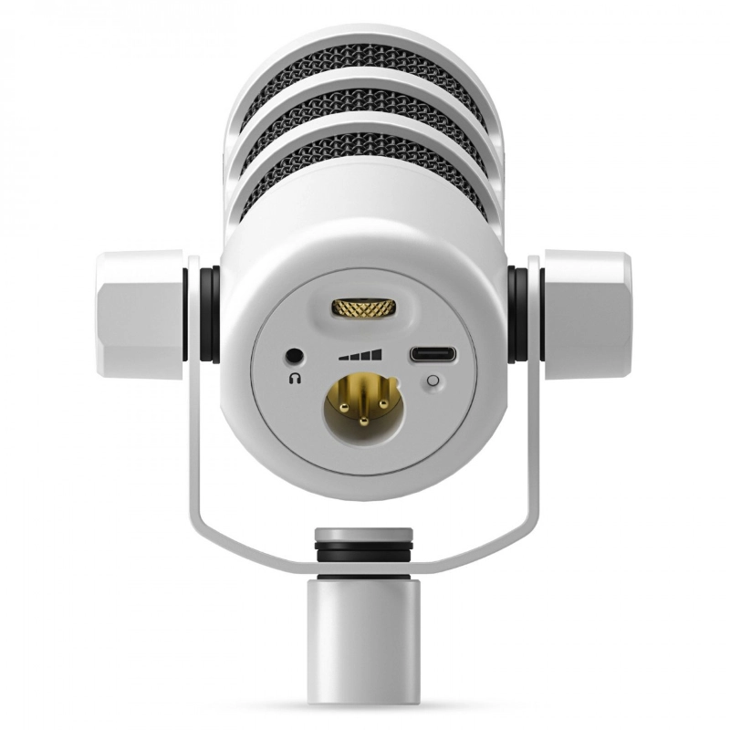 Rode PODMIC USB White Microfono Dinamico USB e XLR per Podcast Bianco