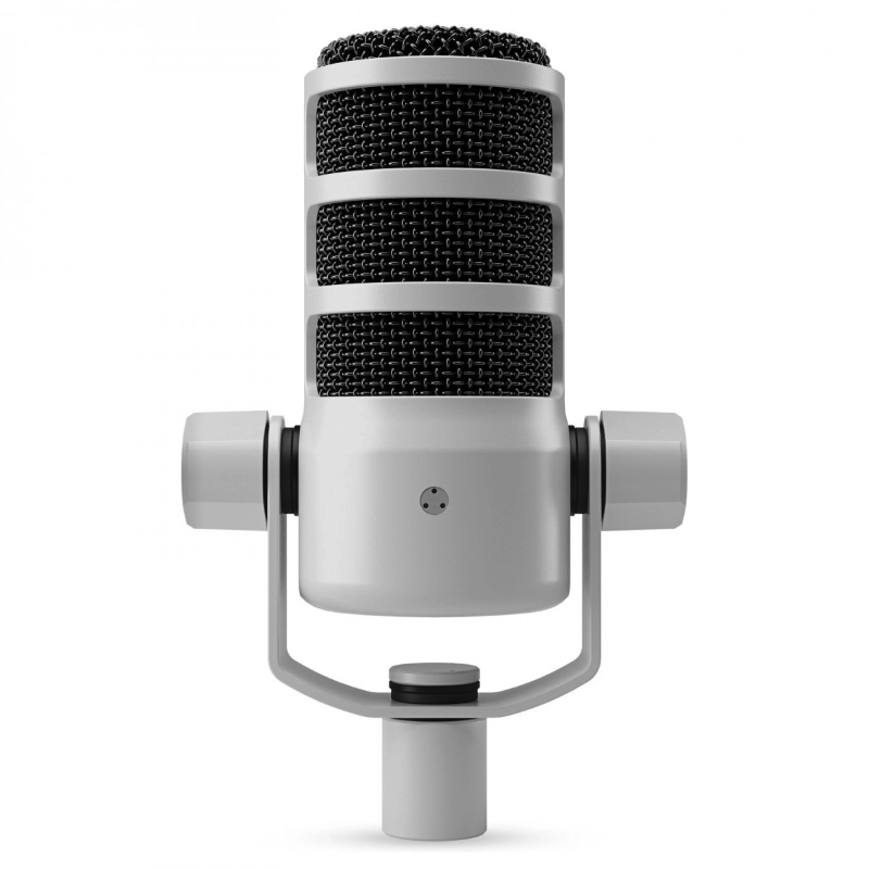 Rode PODMIC USB White Microfono Dinamico USB e XLR per Podcast Bianco