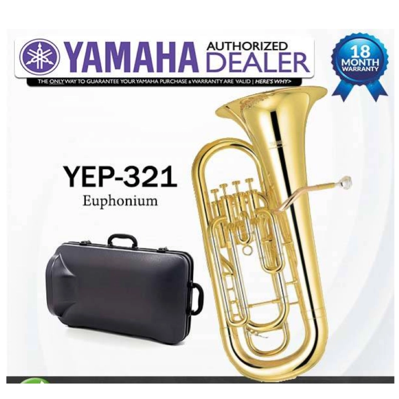 Yamaha YEP321 Euphonium in Sib 4 Pistoni