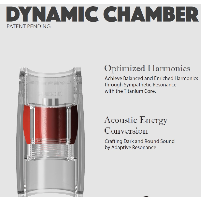 Silverstein Titanium Barrel 66 mm per Clarinetto Sib