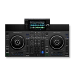 Denon SCLIVE2 Consolle 2 Deck per DJ con Display 7", Monitor Integrati e Router Wi-Fi Interno