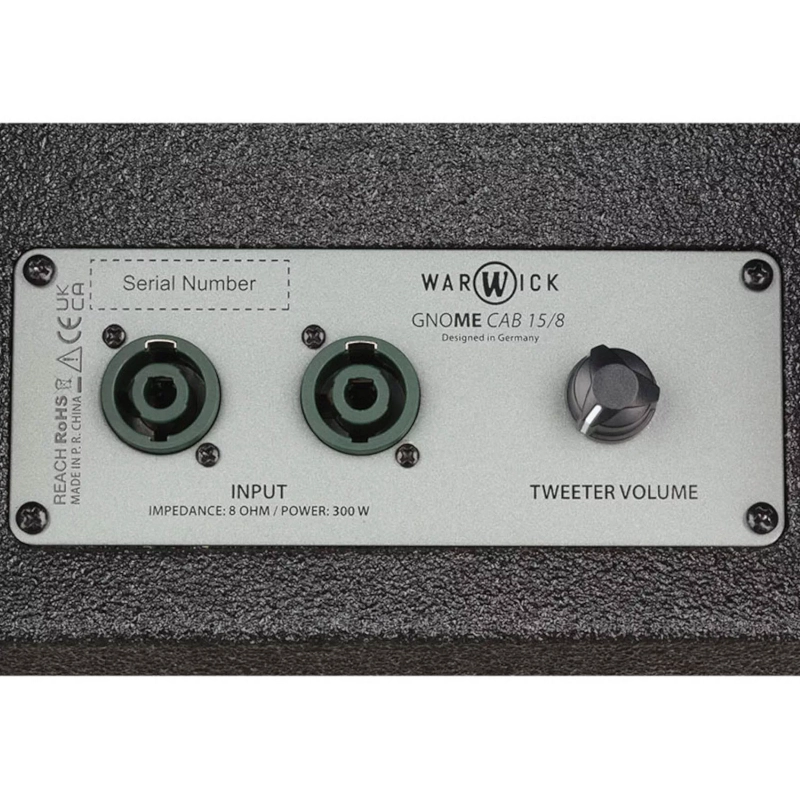 Warwick Cabinet 1x15 8 Ohms 300W W A GNOME CAB 15