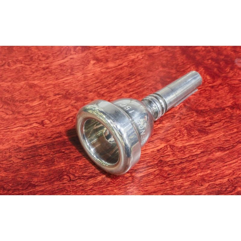 usato Benge 15C Bocchino per Trombone Argentato Penna Piccola