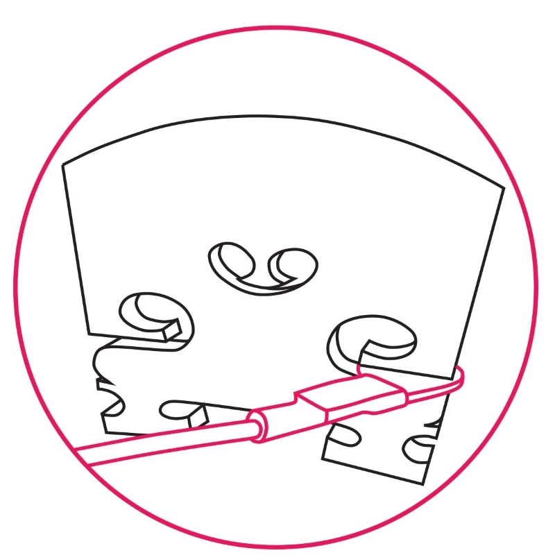 Kna VV3 Pickup per Violino e Viola, piezo