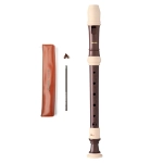 Aulos 702BW HAKA Soprano Diteggiatura Tedesca finitura simil Palissandro