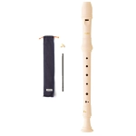 Aulos 303A Flauto soprano barocco bianco  Serie Elite
