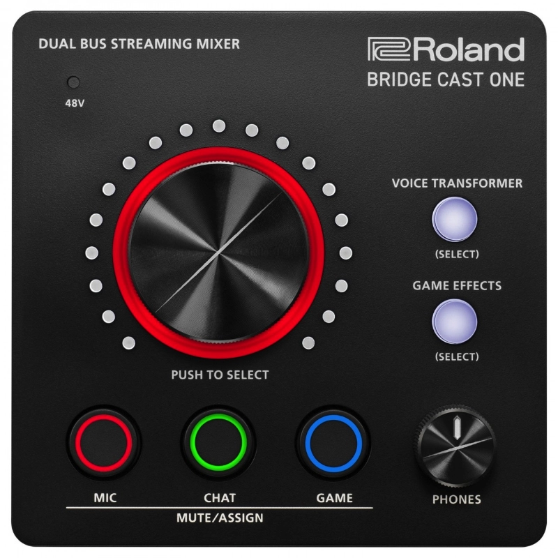 Roland Bridge Cast One Mixer Streaming Compatto con 2 Bus