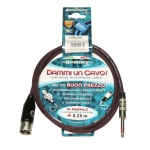 Reference DAMMIUNCAVO-XLRM/JTRS-1.25-R Cavo XLRM - Jack Stereo 1.25m Lilla Satinato