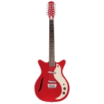 DANELECTRO VINTAGE 12STR GUITAR RED METALLIC