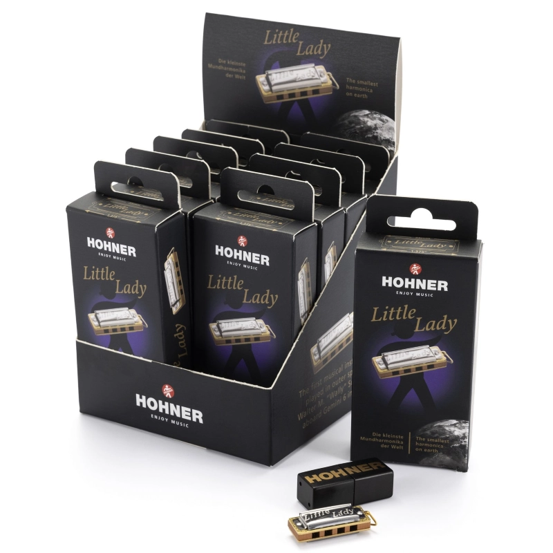 HOHNER LITTLE LADY 1 pcs, Mini Armonica 8 note
