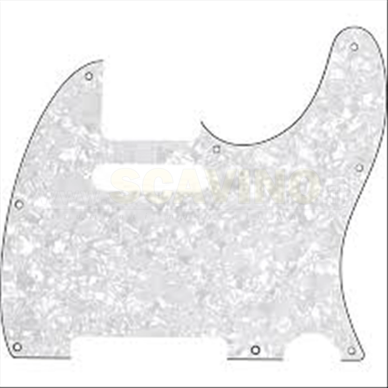 Fender Pickguard Telecaster White Pearl 0992150000