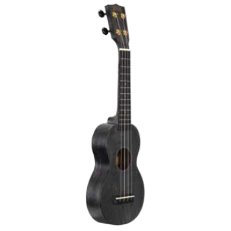 Ukulele STV379N Soprano Mahalo Stretto Trasparente Nero