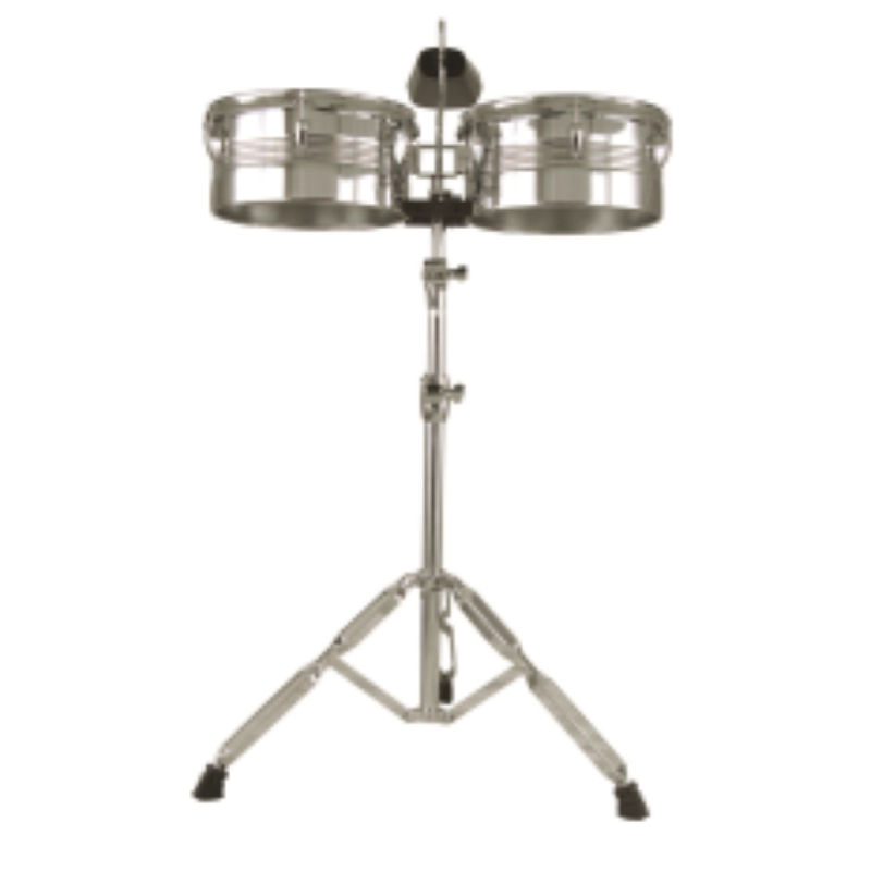 OYSTER TBS1413 TIMBALES SET 13"+14" CON STAND