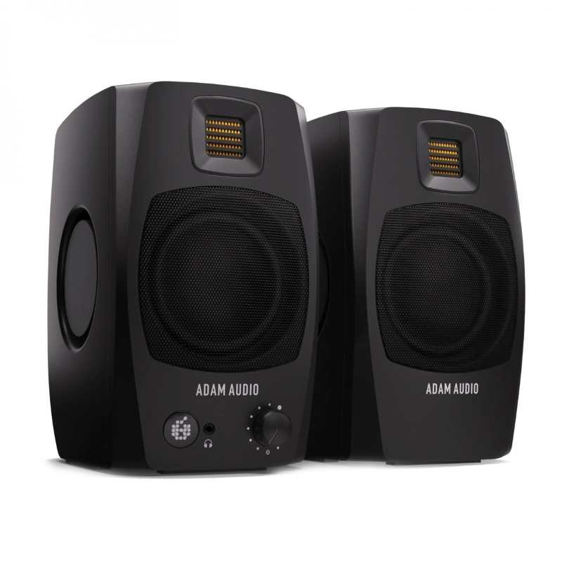 Adam Audio D3V Black Coppia di Monitor da Studio 3.5"70W Nero