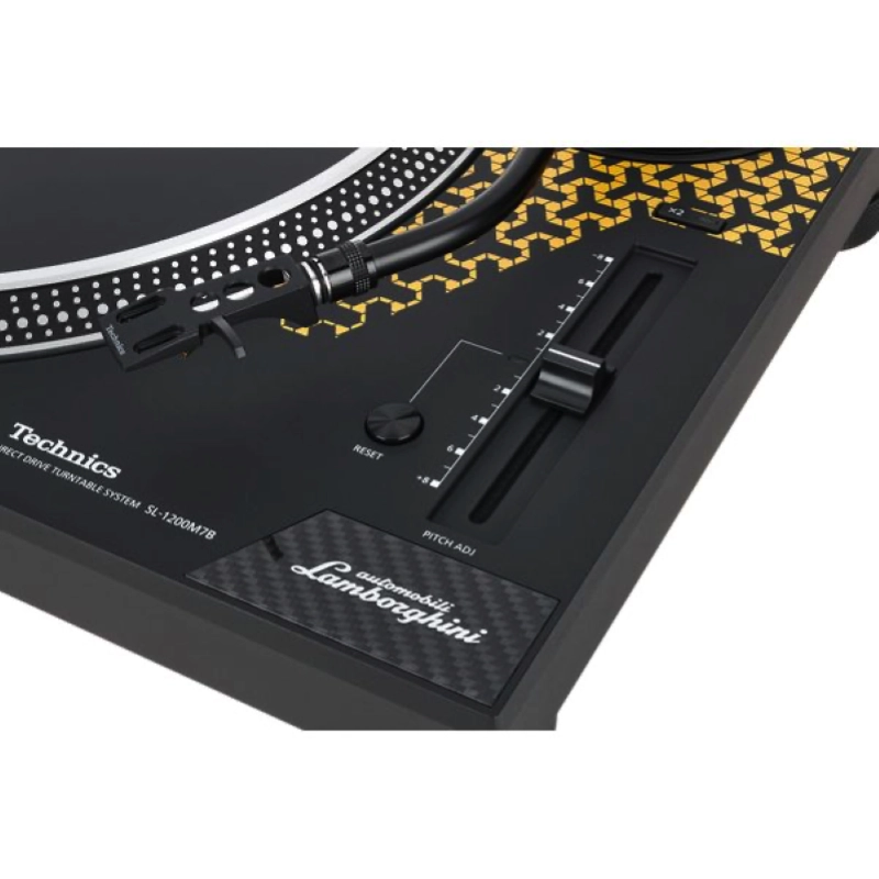 Technics SL1200 M7B Yellow Limited Edition Giradischi per DJ Lamborghini Giallo Edizione Limitata
