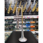 usato Bach 229 Tromba in Do con Cannello Malone Argentata