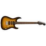 Charvel MJ DK24 HSH 2PT W Mahogany with Flame Maple, Wenge Fingerboard, Antique Burst