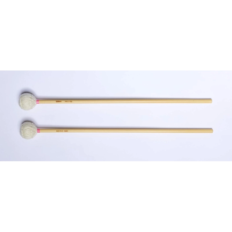 YAMAHA MKA02 Battente per Marimba, Modello Keiko Abe Signature, in Rattan, Ø 30x20mm