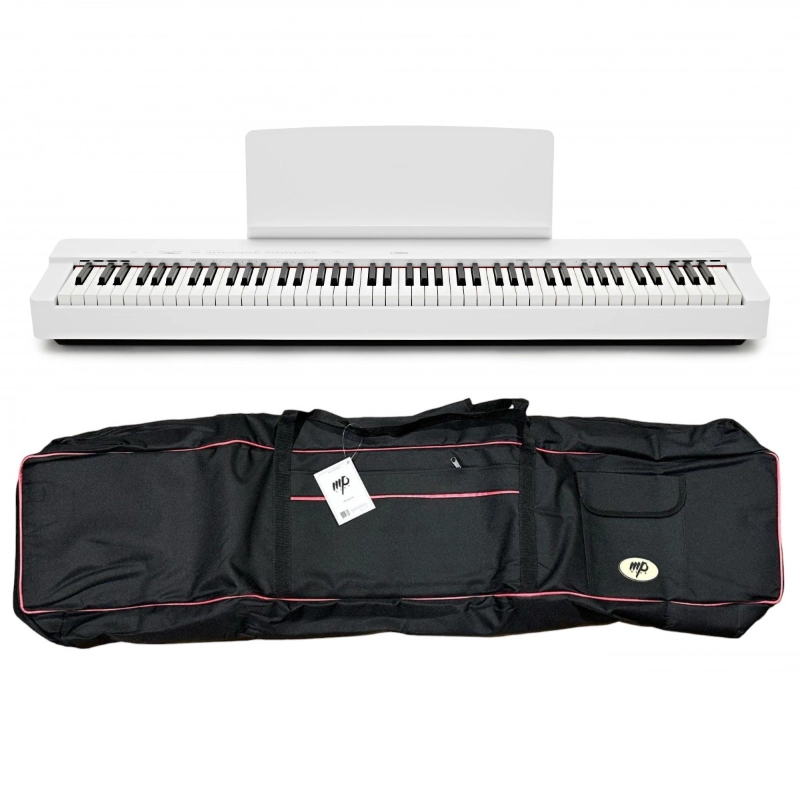 yamaha p225wh bag bundle