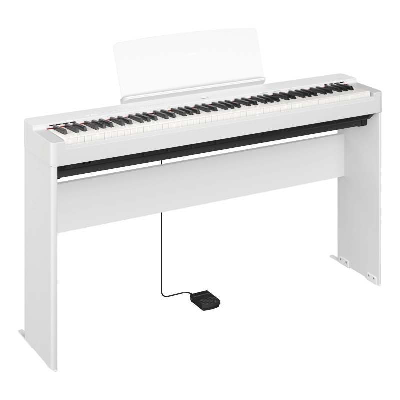 yamaha p225wh home bundle