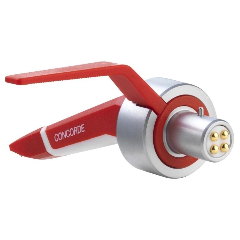 Ortofon Concorde MKII TWIN Digital Coppia di Shell con Testina e Puntina Sferica per Sistemi DVS