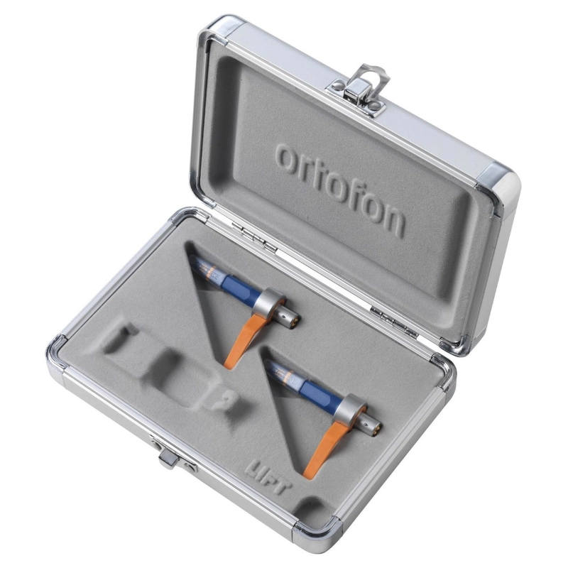 Ortofon Concorde MKII TWIN DJ Coppia di Shell con Testina e Puntine Sferiche per DJ