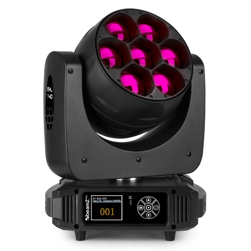 BeamZ MHL740 Mov Head Zoom 7x40W