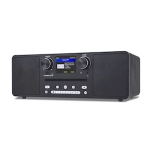 Audizio Naples Digital Music System CD/BT/DAB+/Internet Black